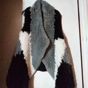 Limited faux fur vest